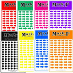 Image featuring assorted sized Mark-It Arrows in eight available colors